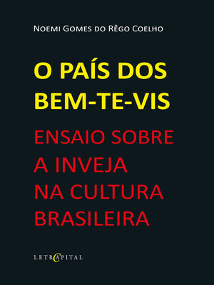 cover image of O PAÍS DOS BEM-TE-VIS